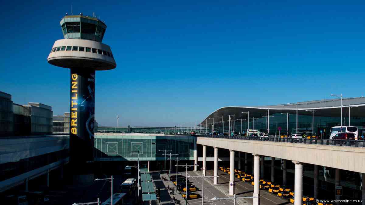 Barcelona Airport grounds flights with people warned to 'check airline'