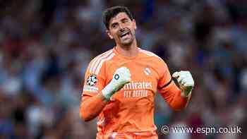 Madrid's Courtois takes a 'break' from Belgium