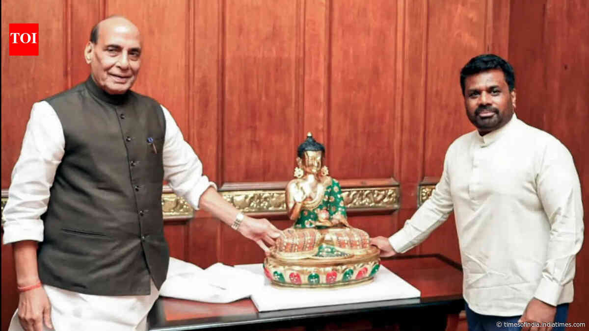 ‘Civilisational twins’: Rajnath Singh meets Sri Lankan president, steps up India’s defence ties with Colombo
