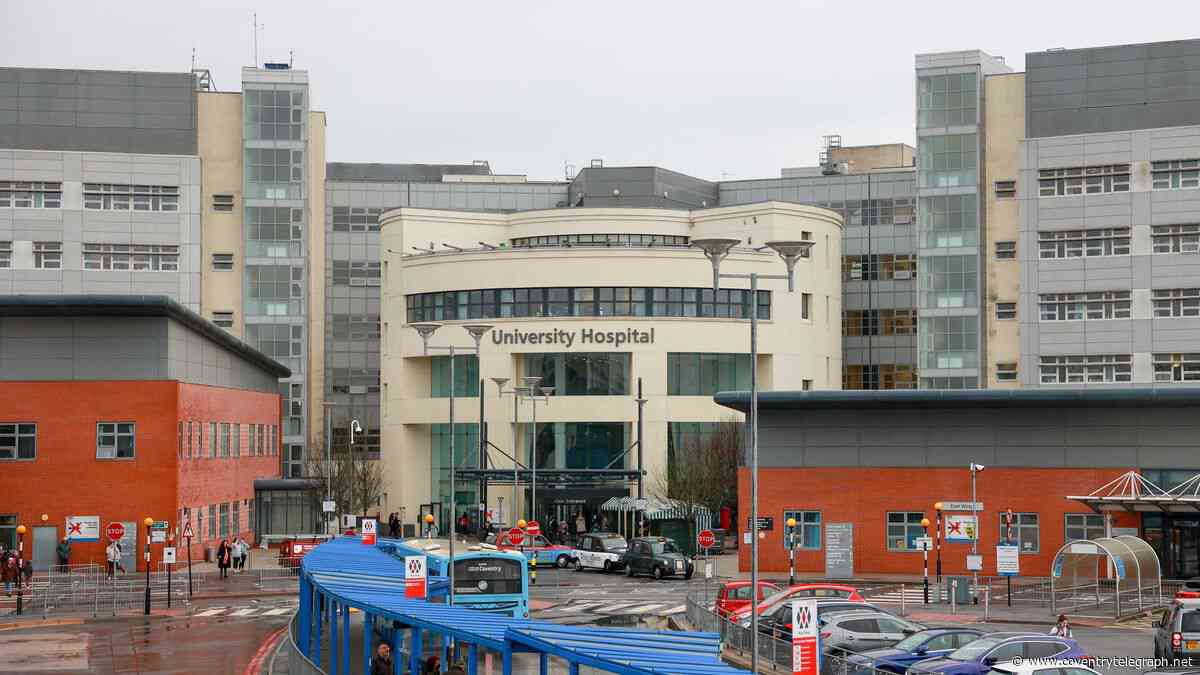 Critical incident declared at University Hospital Coventry amid huge demand at A&E
