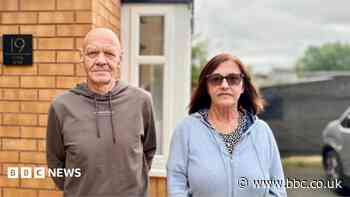 Residents use own cars to block 'bully' developer