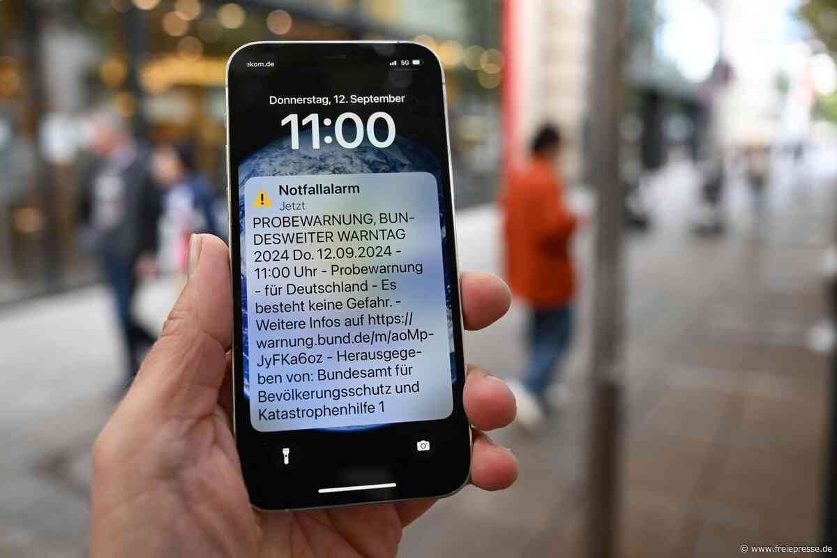 Warntag am 10. September: In Mittelsachsen sollen nicht nur 450 Sirenen heulen
