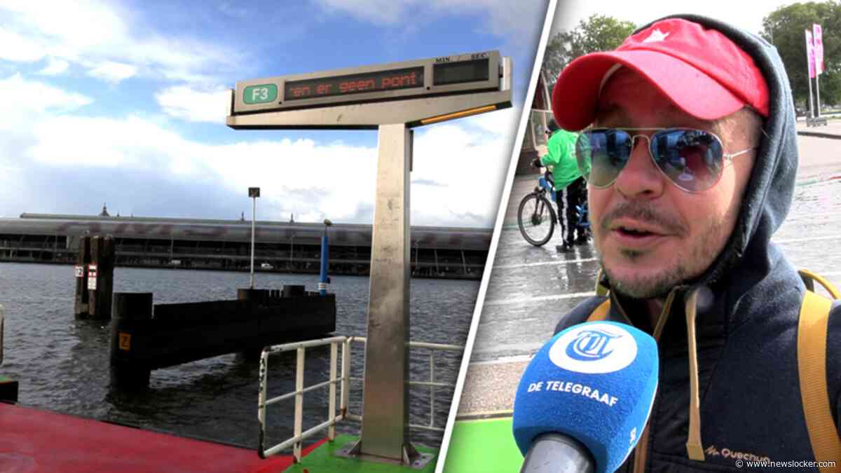 Man wacht op pont tijdens ov-staking: 'Was het vergeten'