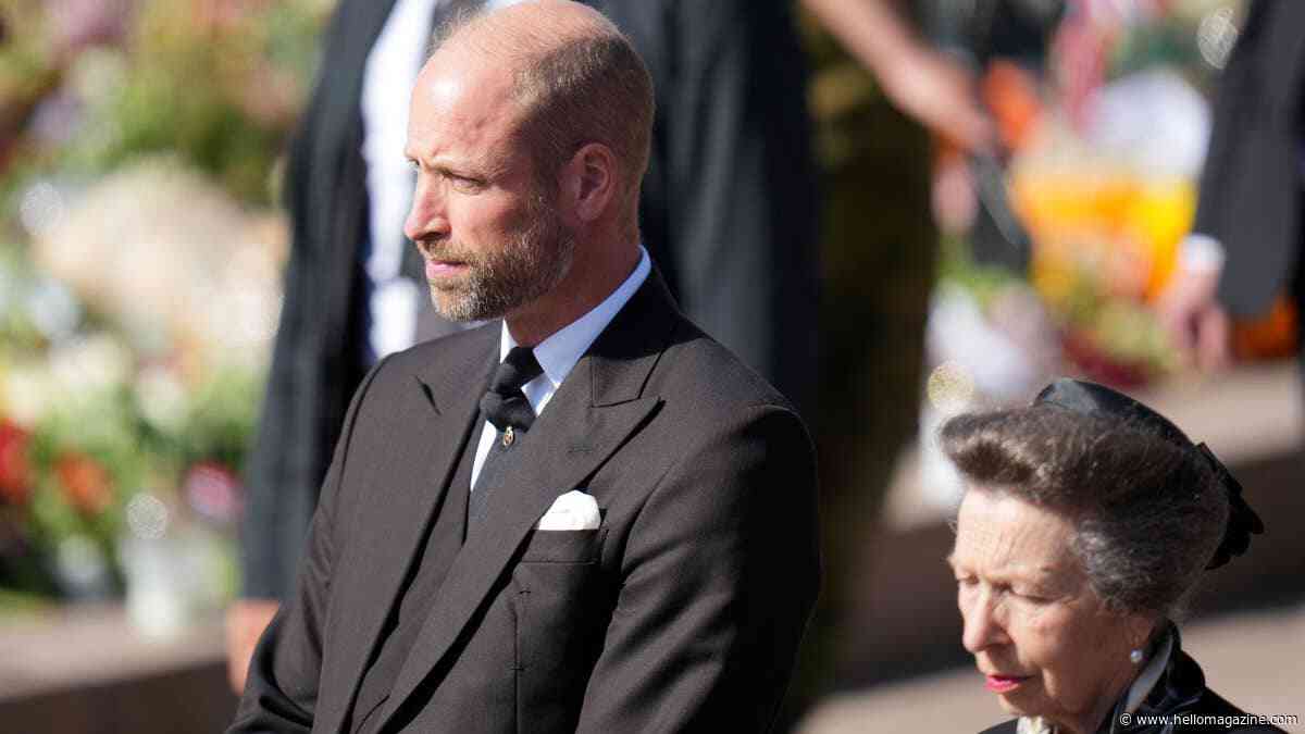 Sombre Princess Anne supports godson King Haakon at King Harald's funeral