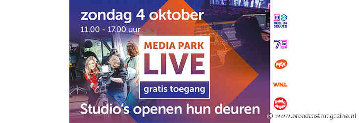 Media Park Live: studio’s openen hun deuren voor publiek