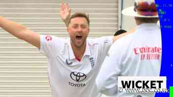 Robinson gives England perfect start as he takes 100th Test wicket