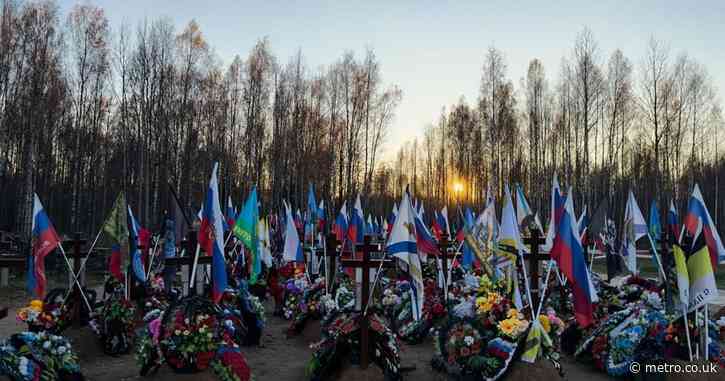 Russian man jailed for 14 years for taking pictures of graves