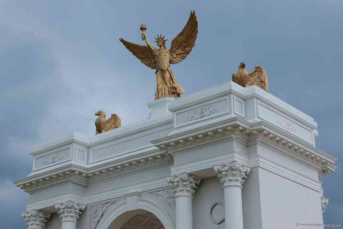 Veterans ramp up their fight on Trump’s ‘appalling’ triumphal arch next to Arlington National Cemetery