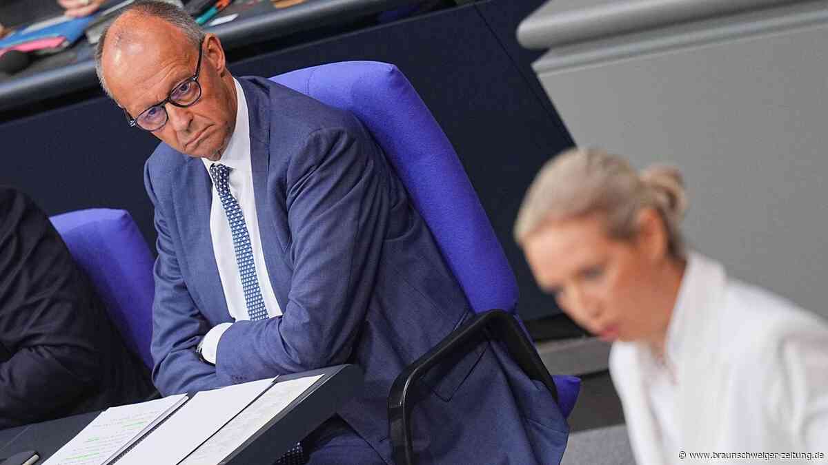 Nach Sachsen-Anhalt: Weidel mit dem Siegerlächeln – Merz hält dagegen
