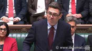 Andy Burnham says he won't cut 'social security' to boost defence as he refuses to give timetable for spending 3% of GDP on military