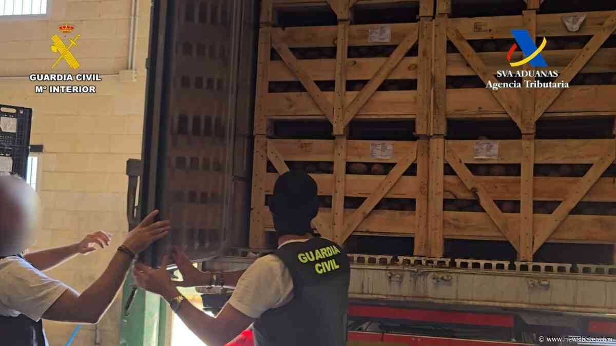 Spaanse politie onderschept ’exact’ 1283 kilo cocaïne, precies de hoeveelheid van de dreigvideo aan Jan G. in Overasselt