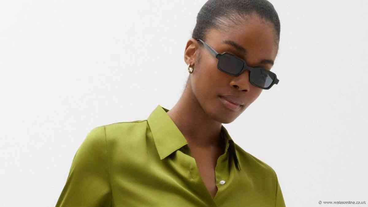 M&S's 'striking' £28 'no iron' blouse is 'very smart and luxurious' for autumn