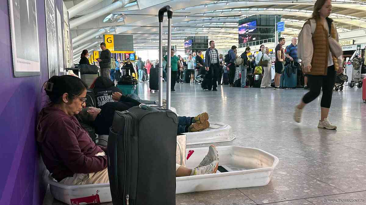 Airlines fordern Konsequenzen nach Flugchaos in Großbritannien