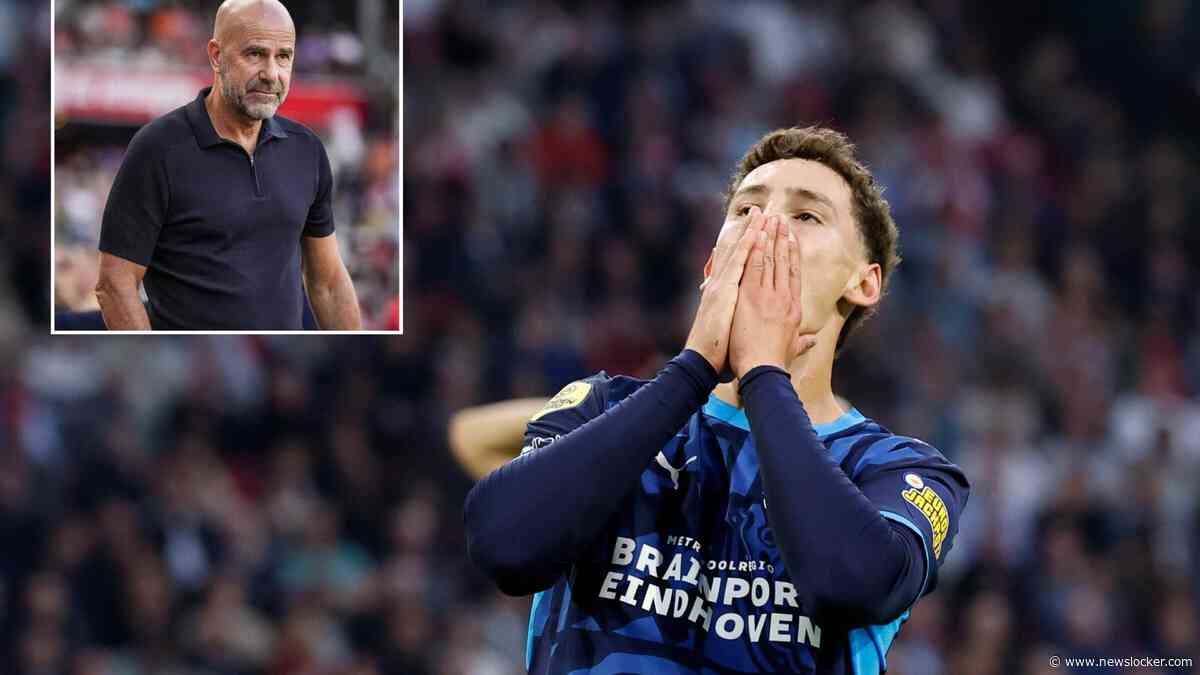 Peter Bosz veroordeelt mediastorm rond Ruben van Bommel na veelbesproken moment tegen Ajax: ’Lachwekkend’