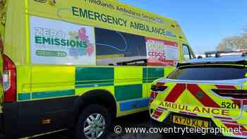 Car driver left critical after lorry crash on A5