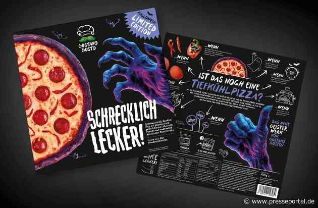 "Schrecklich lecker!": Gustavo Gusto überrascht zu Halloween mit limitierter Pizza