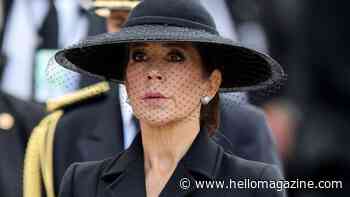 Queen Mary of Denmark makes rare royal yacht arrival at King Harald's state funeral