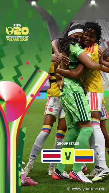Highlights: Costa Rica vs. Colombia #U20WWC #FIFAWWC