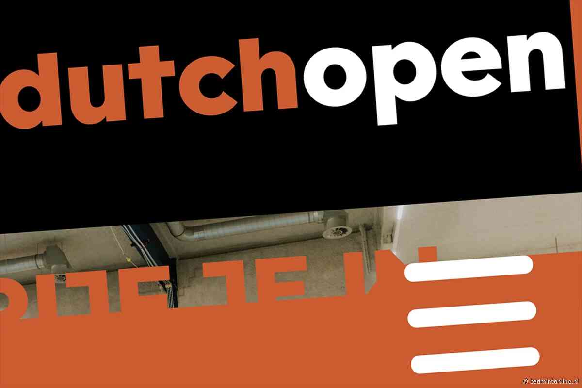 Aantrekkelijk deelnemersveld Yonex Dutch Open 2026