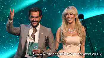 Olivia Attwood and Pete Wicks poke fun at each other at National Television Awards after red carpet kiss