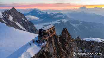 The 4,554m hike to Europe's highest overnight stay