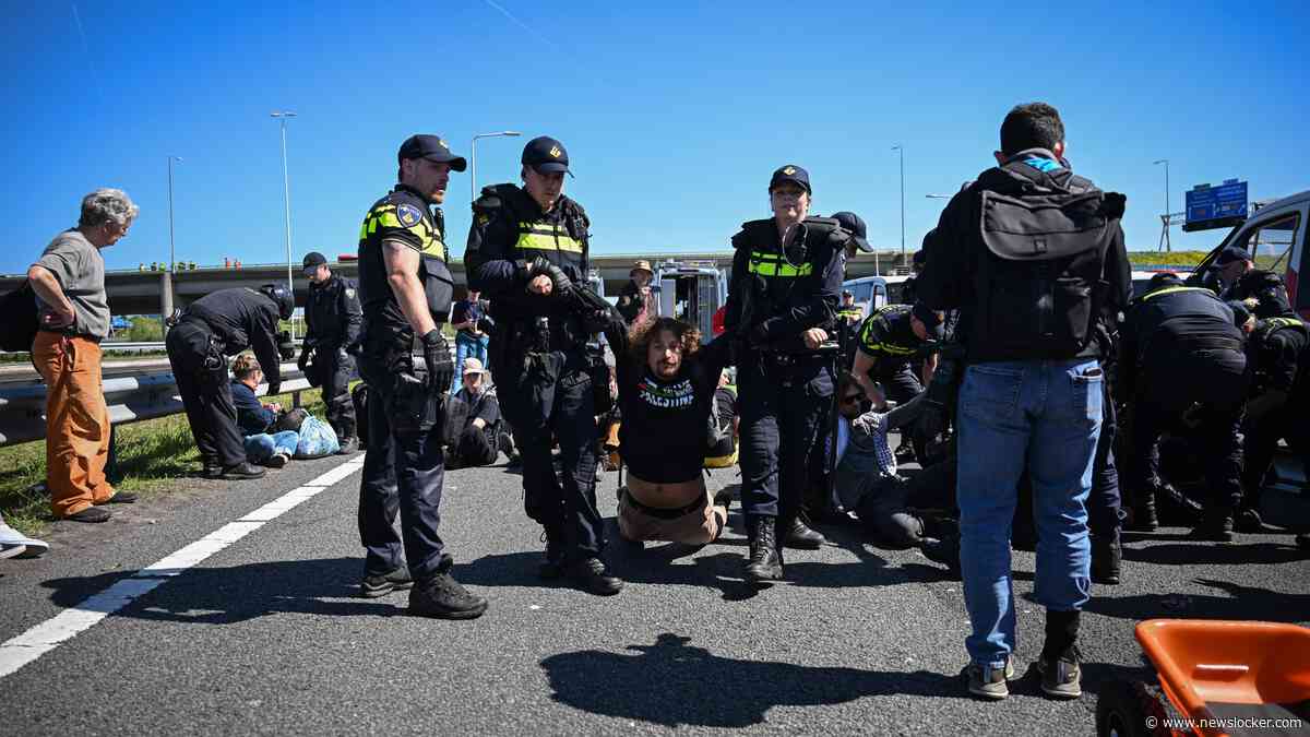Zes klimaatactivisten Extinction Rebellion krijgen 120 uur taakstraf voor blokkade A12