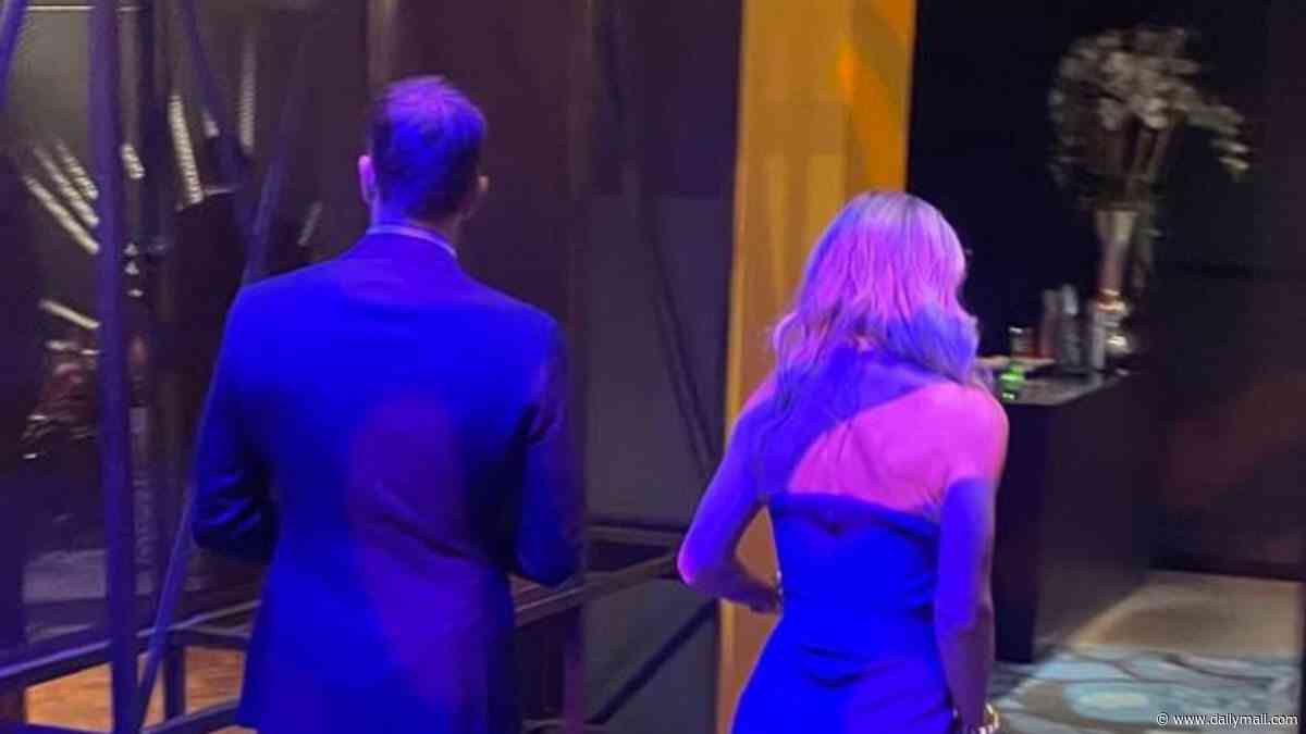 Why THIS moment between Helen Skelton and Gethin Jones set tongues firmly wagging at the NTAs. DOLLY BUSBY saw it ALL. This is what happened when she confronted the 'friends' over the rumours that just won't go away...