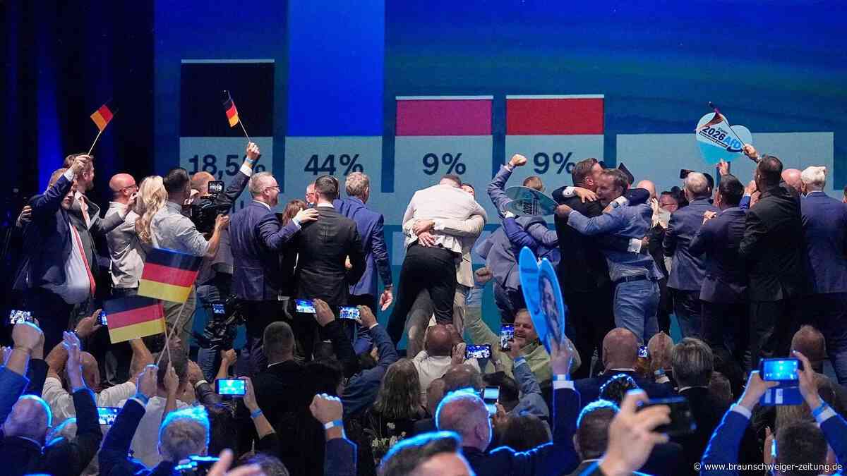 Bei Wahlparty: Was hinter den Kameras des AfD-Erfolgs passierte
