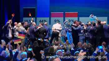Bei Wahlparty: Was hinter den Kameras des AfD-Erfolgs passierte