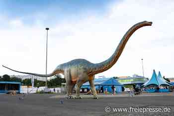 Von Hollywood nach Chemnitz: Dinosaurierschau macht an Sachsen-Allee Station