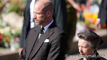 Solemn Prince William joins the world's royals in mourning at King Harald of Norway's funeral - as the new Queen's disgraced son is released from house arrest to attend