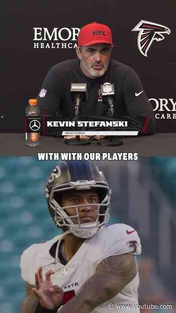 Coach Stefanski on Tua Tagovailoa starting at quarterback in Week 1 #nfl #atlanta #falcons