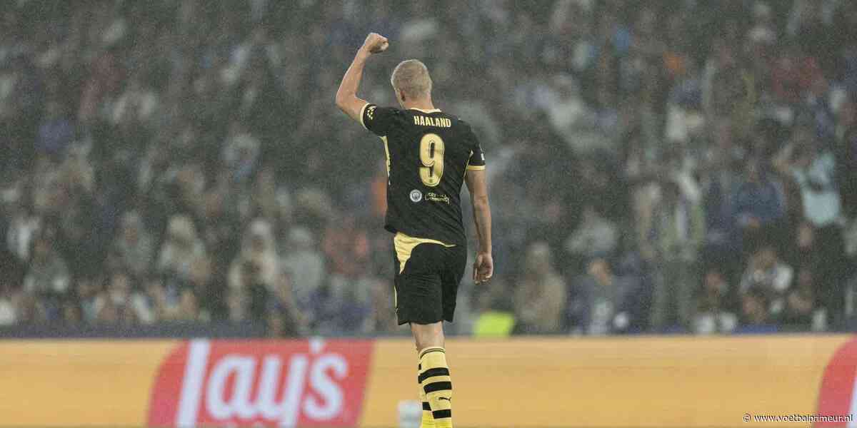 Haaland imponeert met dubbelslag: Noor draait bizarre cijfers in Champions League