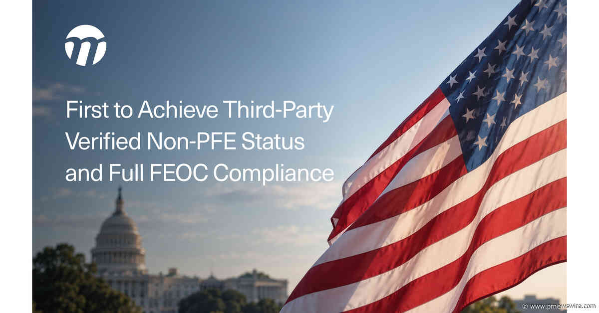 Moment Energy Becomes First BESS Provider to Achieve Third-Party Verified non-PFE status, full FEOC Compliance