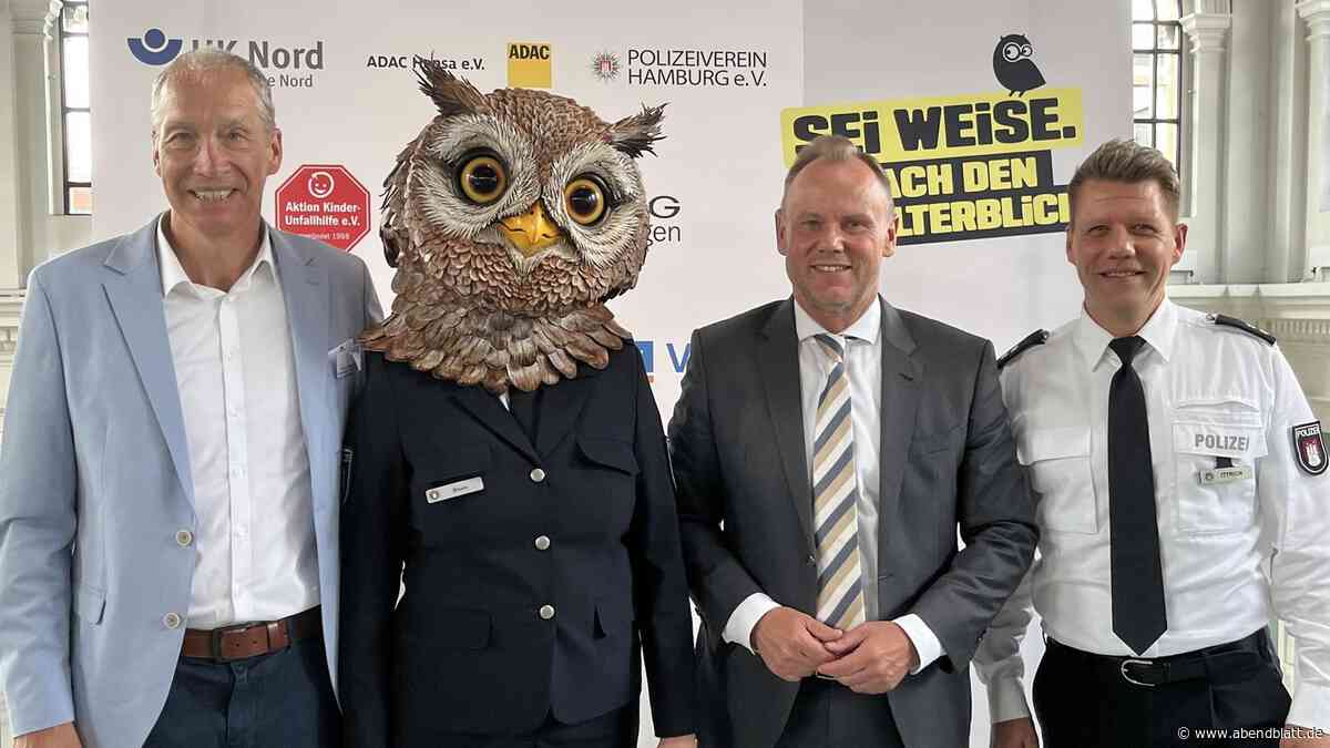 „Sei weise!“ Eine Eule erobert jetzt ganz Hamburg – und hat eine Mission