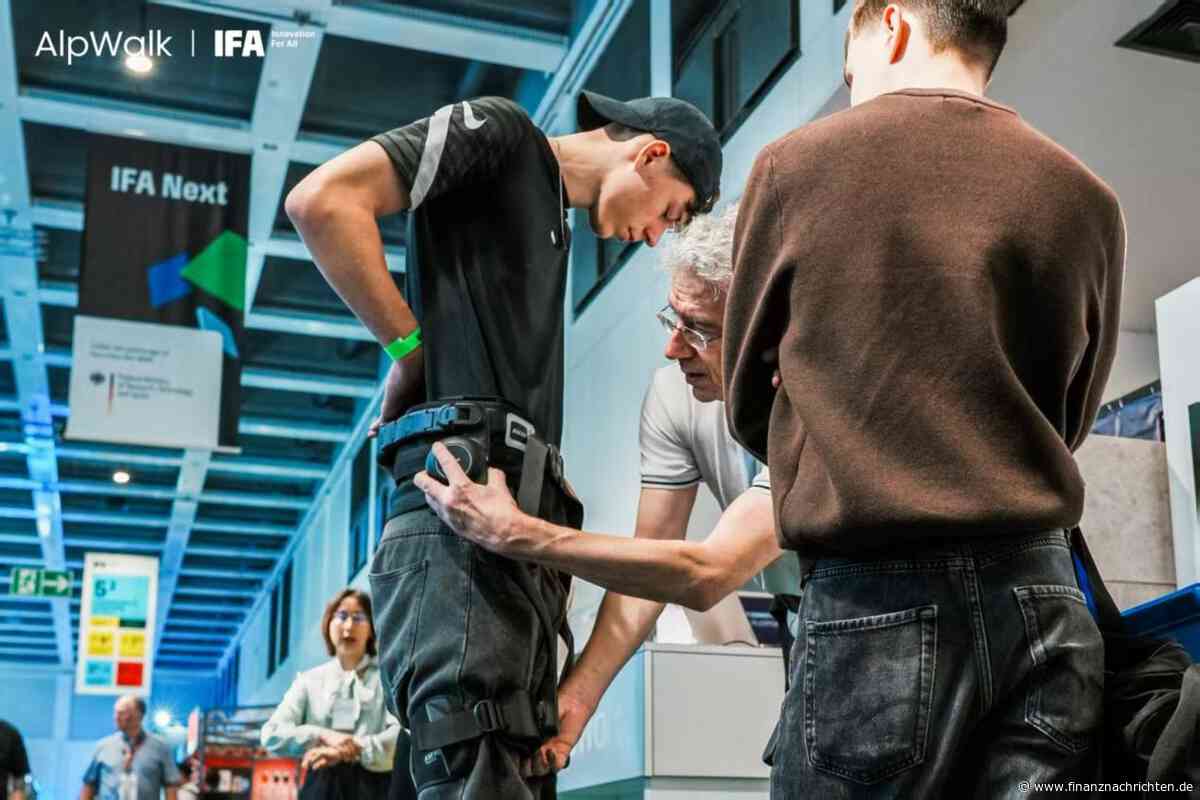 Als IFA Innovation Award Honoree beendet AlpWalk S1 die Berliner Messe 2026