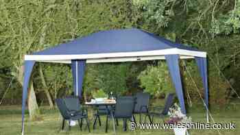 'Sturdy' waterproof gazebo 'tested by a heavy storm' now £50 down from £170
