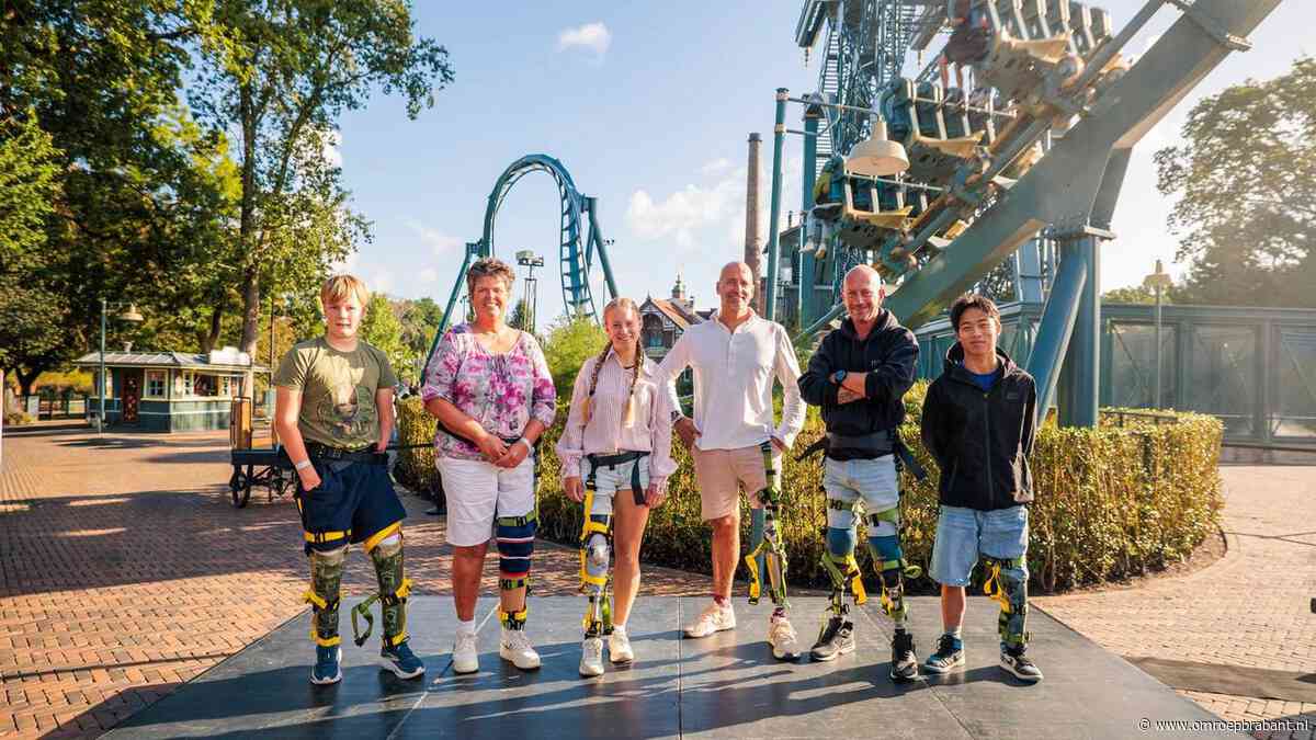 Veerle (15) kan haar prothese aanhouden in de Efteling door deze uitvinding