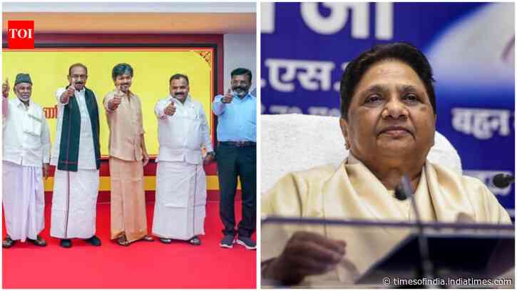 Evening news wrap: Vijay-led TVK alliance gets official name; Mayawati puts condition on nephew's party role &amp; more