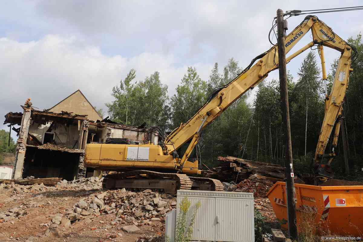 Abrissarbeiten in Muldenhütten bei Freiberg: Verschwindet ein Teil des Welterbes?
