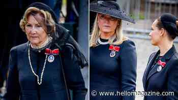 Why royal women were obliged to wear veils to King Harald's funeral in Oslo