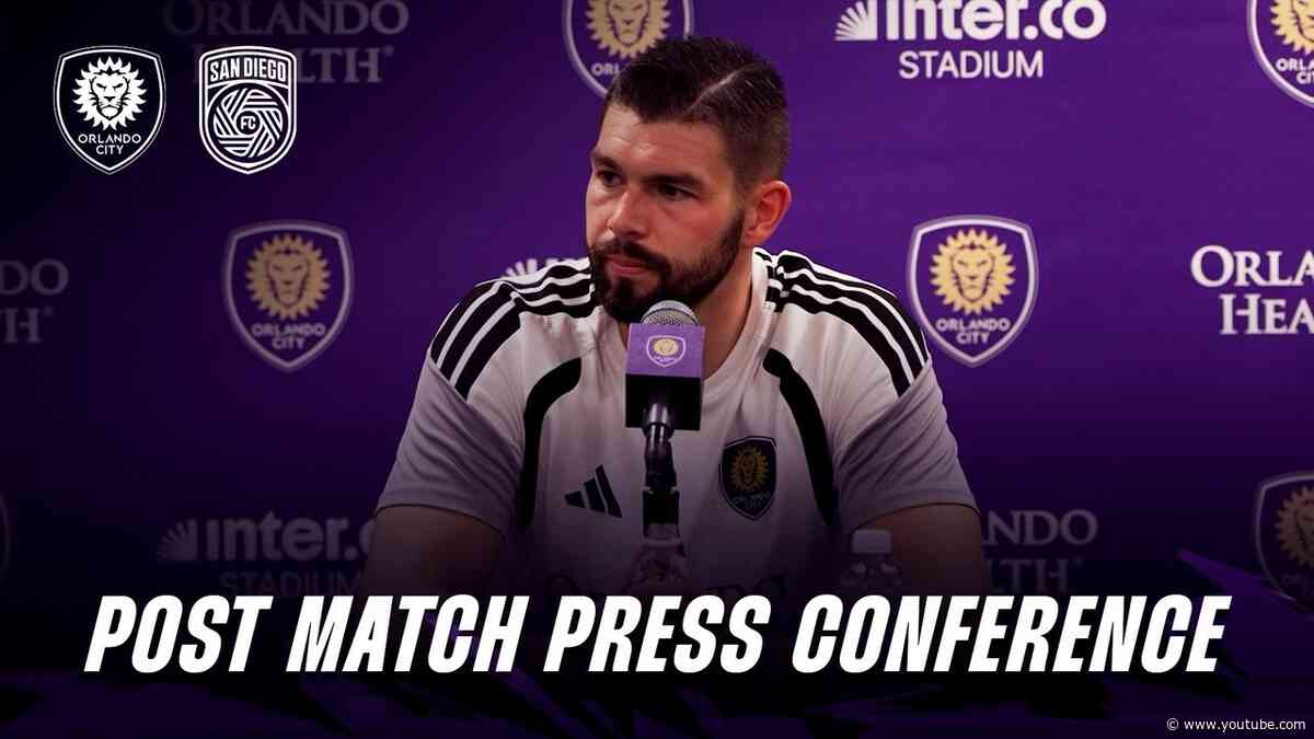 Maxime Crépeau | 2026 Post-Match Comments | Orlando City SC vs San Diego FC