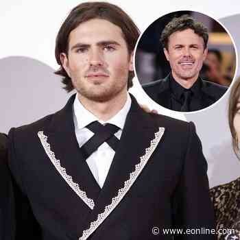 Casey Affleck’s Son Indiana Makes Rare Outing at Venice Film Festival