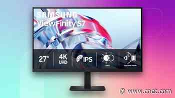 Upgrade Your Desk With This Samsung 4K Monitor at a Record-Low Price of $200