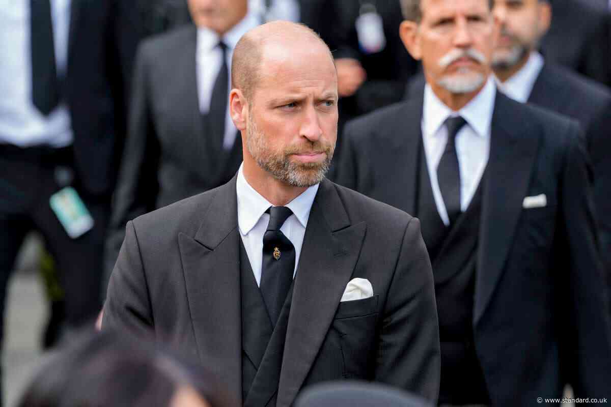 Prince William joins world's royals to mourn King Harald V of Norway