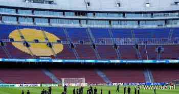 Feyenoord-fans treffen in Camp Nou nog altijd immense bouwput