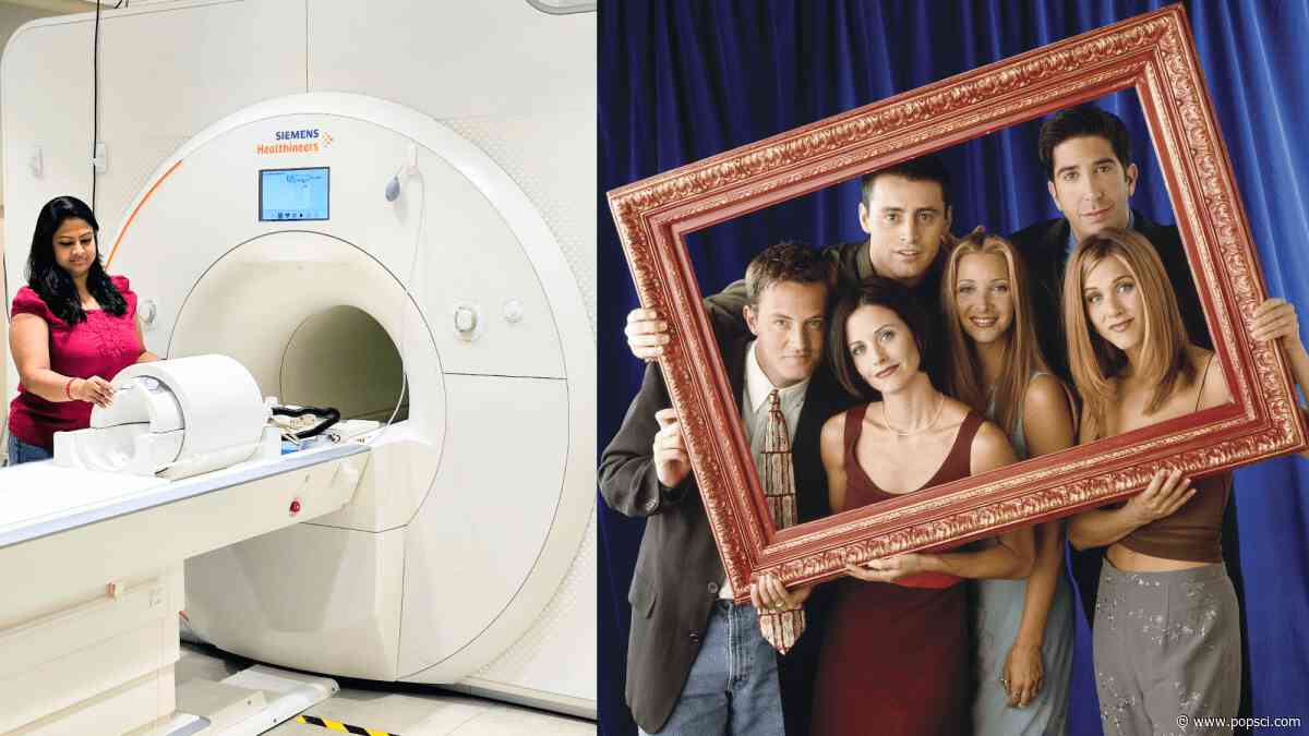 Classic sitcom ‘Friends’ helps grad student endure 104 brain scans