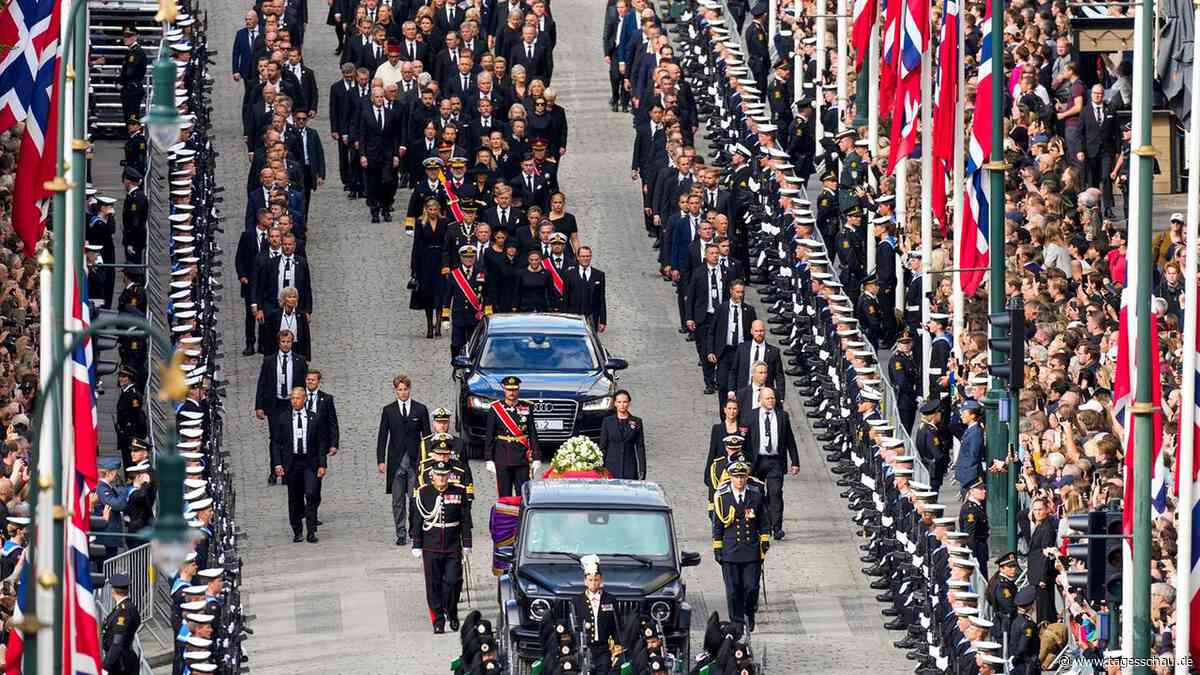 Norwegen nimmt Abschied von König Harald
