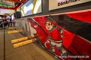Eispiraten Crimmitschau: Nach Graffiti-Aktion kommt alte Bande unter den Hammer