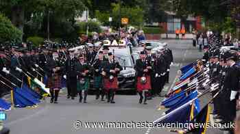 Hundreds of police line street for funeral of dad-of-two cop killed in A66 crash
